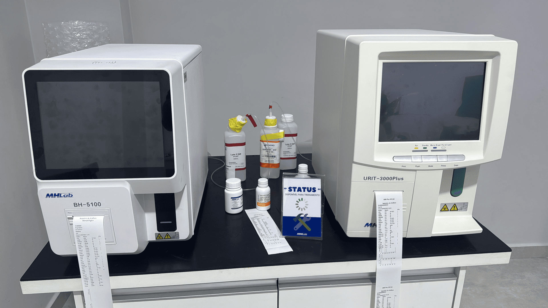 Equipamentos de laboratório